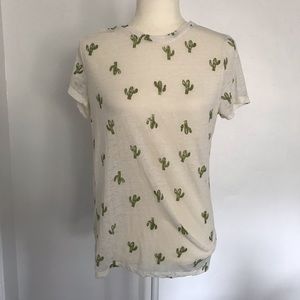 Zoe + Liv cactus print tee